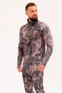 Термобелье фуфайка King Hunter BASE LAYER (Camo Gray M)