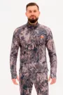 Термобелье фуфайка King Hunter BASE LAYER (Camo Gray M)