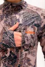 Термобелье фуфайка King Hunter BASE LAYER (Camo Gray M)